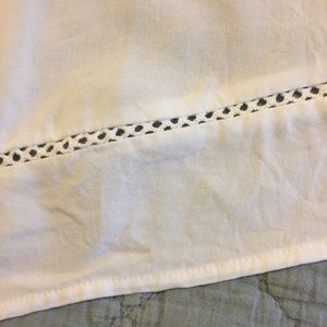 Boho off shoulder peasant blouse